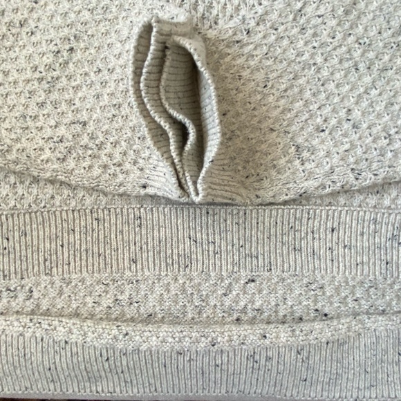 Wind River Oatmeal Fleck Cotton Blend Knit Cabin Country Crew Neck Sweater- 2XL - Picture 10 of 16